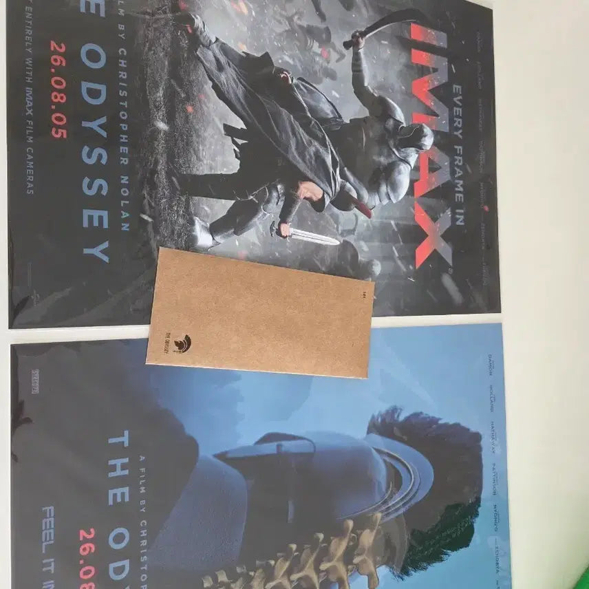 [BUNJANG] Oppenheimer CGV Special Offers 3 Types (IMAX, 4DX, TTT) - Unsealed Posters / CGV 영화 오디세이 특전 3종 (아이맥스,4DX,TTT)