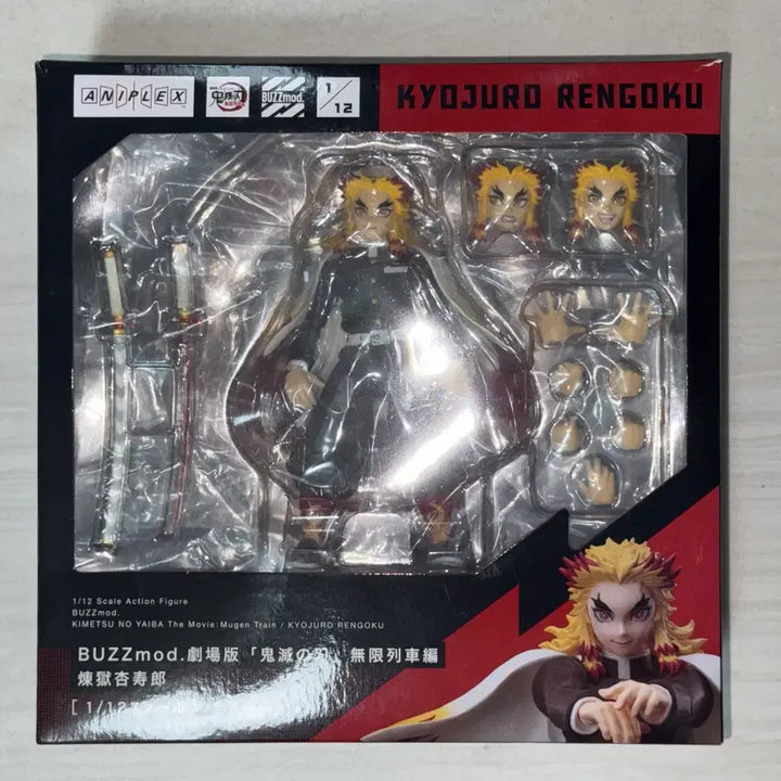 [BUNJANG] Buzzmod Demon Slayer Rengoku Kyojuro Figure / 택포8.8)귀멸의칼날 버즈모드 렌고쿠 피규어 판매 buzzmod 1.0버전