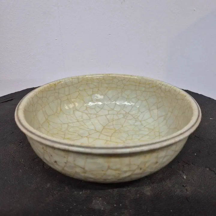 [BUNJANG] Celadon Porcelain Qianlong Imperial Verse Bowl / 청자 금채 건륭어제시문 완