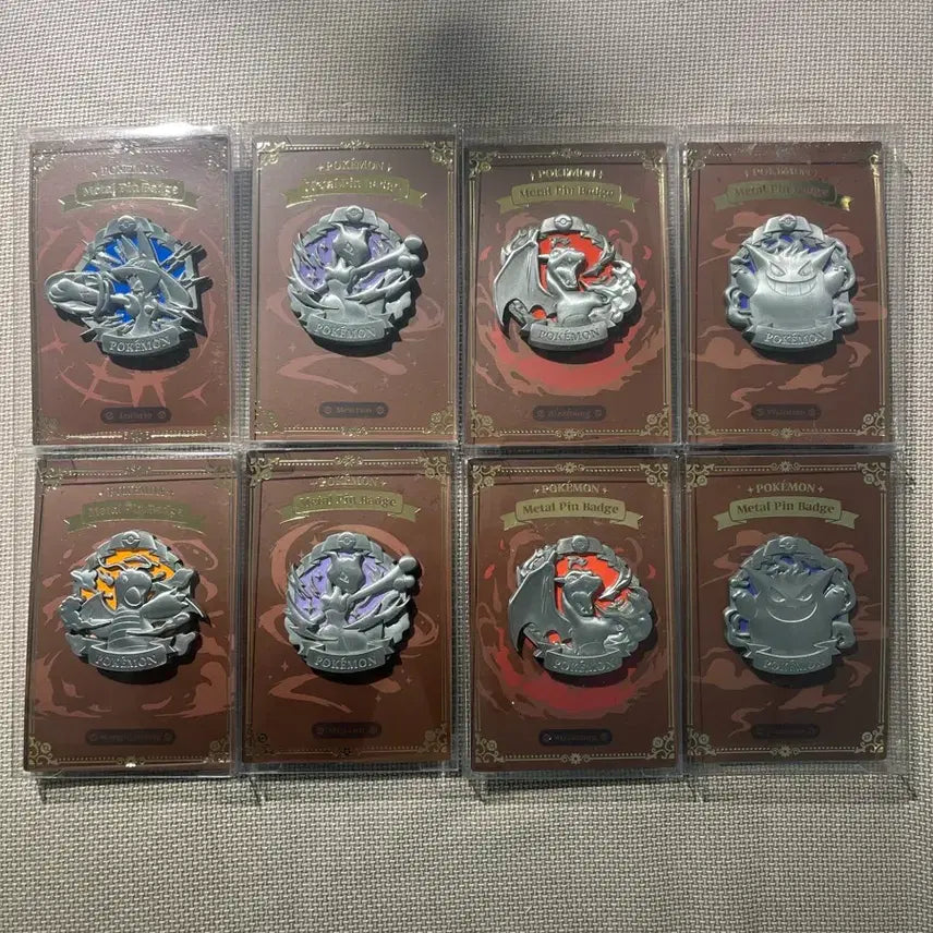 [BUNJANG] Limited Edition Pokémon Metal Badge / 한정판 실물깡패 포켓몬 메탈 뱃지