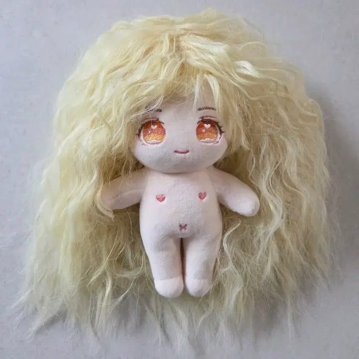 [BUNJANG] 20cm Unaffiliated Bibi Doll with High-Heat Fiber Wig / 무속성 비비 20cm 솜인형