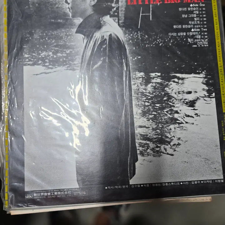 [BUNJANG] Kim Soo-chul (작은거인) / Motda-pin Kkot-han song-i (못다핀 꽃한송이) Korean LP / 작은거인 김수철 / 못다핀 꽃한송이 / 가요 LP