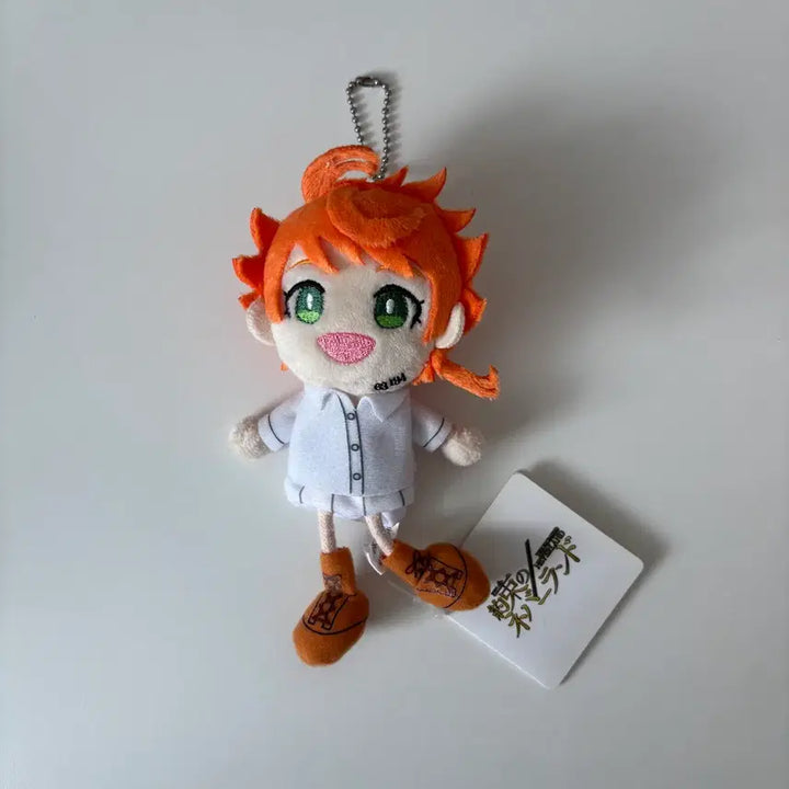 [BUNJANG] The Promised Neverland Emma Doll Keychain / 약속의 네버랜드 엠마 인형 키링