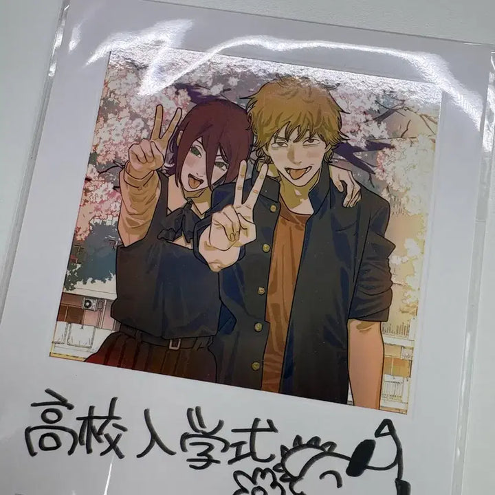 [BUNJANG] Chainsaw Man Denji &amp; Reze Polaroid Film Special Edition / 체인소맨 덴지 레제 폴라로이드 영화 특전