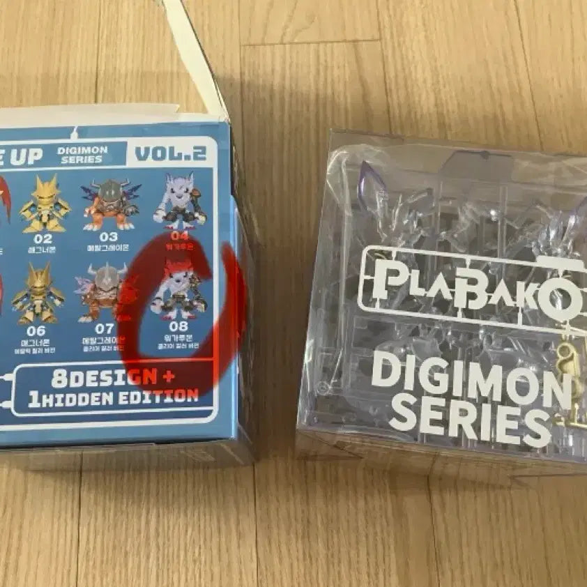 [BUNJANG] Digimon Pradom Card Vol. 2 No. 8 Wargreymon Clear Version / 디지몬 프라바코 vol.2 8번 워가루몬 클리어 버전