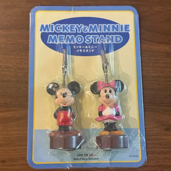 [BUNJANG] Mickey &amp; Minnie Mouse Memo Holder / 미키미니 메모꽂이