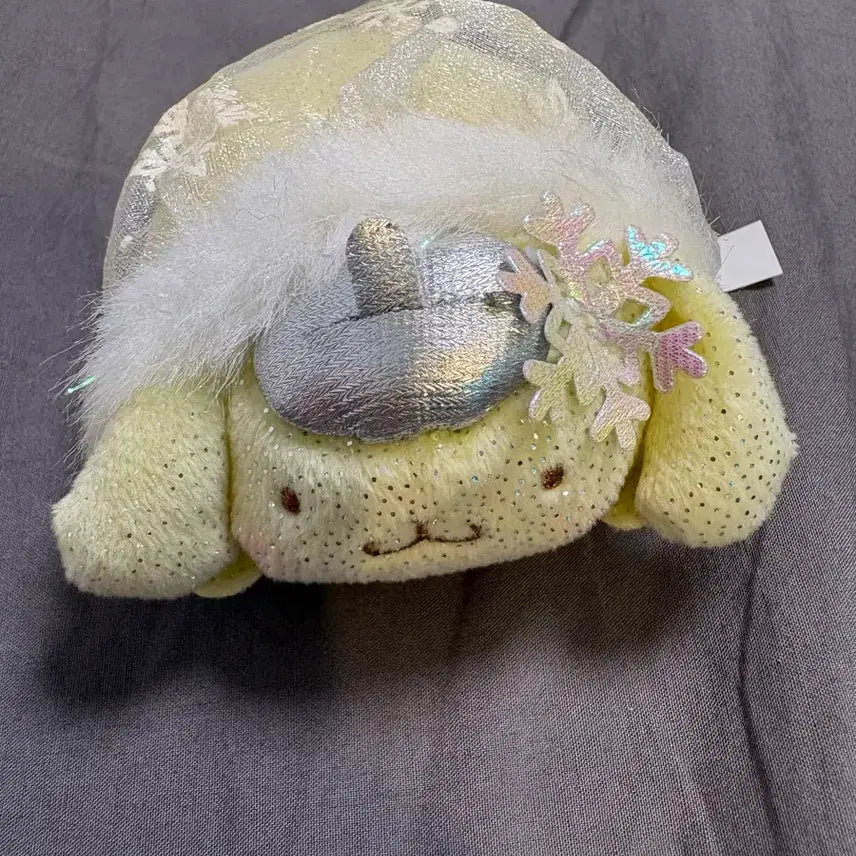 [BUNJANG] Sanrio Pompompurin Snow Cloak Vintage Doll / 폼폼푸린 유키 눈 망토 고전 인형 산리오