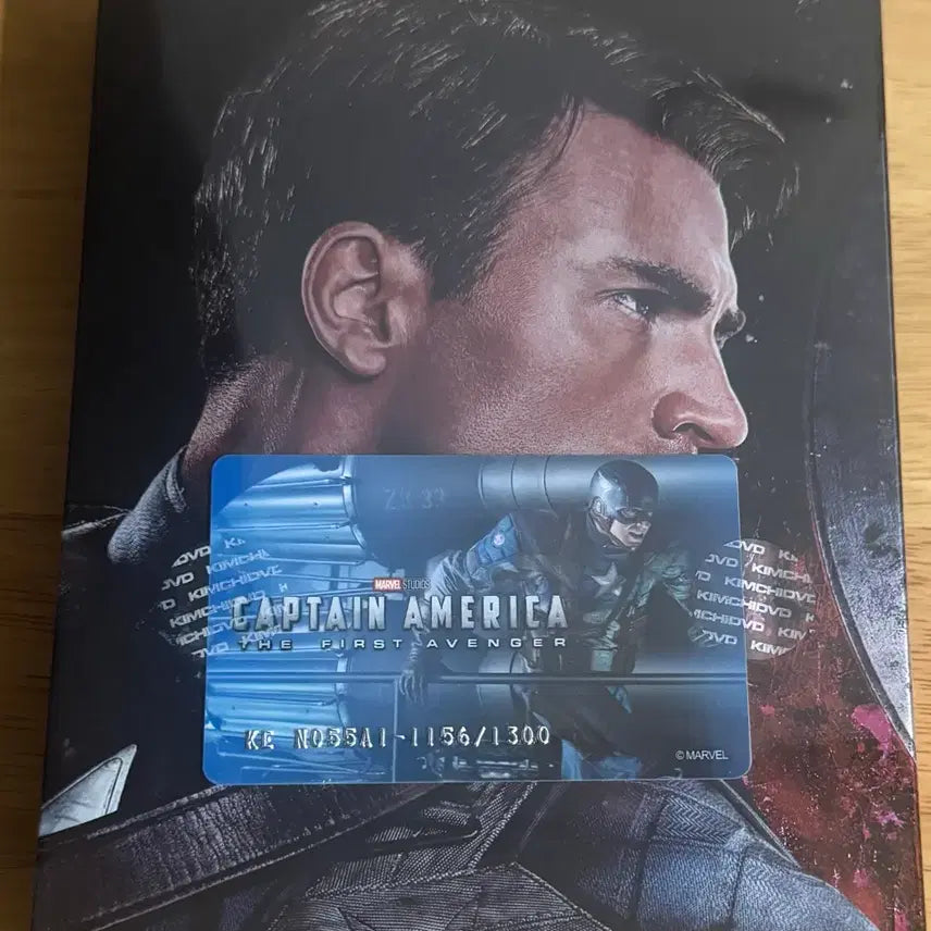 [BUNJANG] Captain America: The First Avenger (Limited Edition A1 Steelbook Full Slip 3D+2D 2-Disc) / (미개봉) 캡틴 아메리카: 퍼스트 어벤져 (2Disc 3D+2D 풀슬립 A1 스틸북 한정판)