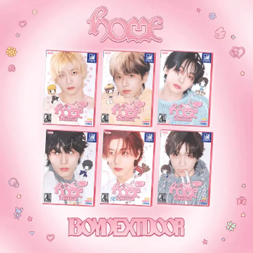 [BUNJANG] BOYNEXTDOOR HOME <SWEET HOME ver.> 6-Member Set / 6명 세트 보이넥스트도어 HOME <SWEET HOME ver.> set