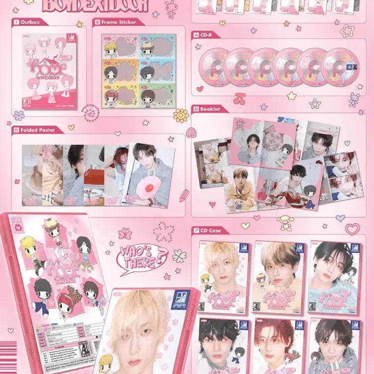 [BUNJANG] BOYNEXTDOOR HOME <SWEET HOME ver.> 6-Member Set / 6명 세트 보이넥스트도어 HOME <SWEET HOME ver.> set