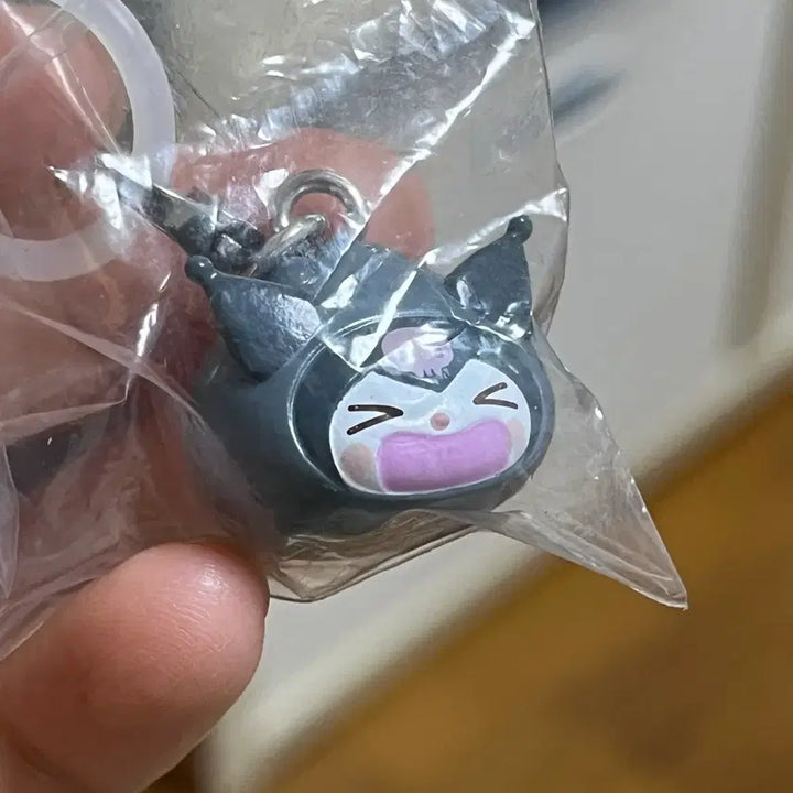 [BUNJANG] Sanrio Kuromi Mandu Gacha Keychain / (쿠로미) 산리오 만두 메지루시 가챠 키링