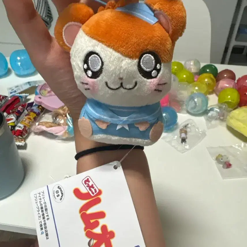 [BUNJANG] Marine Mascot Hamster Plush Toy (Japan UFO Catcher Authentic) / 마린 마스코트 햄토리 인형(일본 인형뽑기 정품)