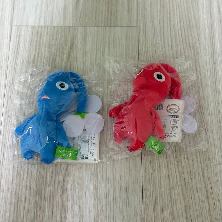 [BUNJANG] Nintendo Pikmin Set - Red &amp; Blue - Authentic - New - Sealed / 닌텐도 고전 캐릭터 피크민 정품 두개 세트 새상품 미개봉