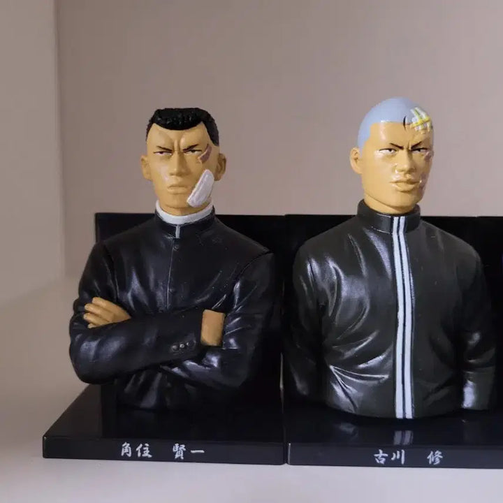 [BUNJANG] Crows Worst Kurodaki Union Bust Figure Set (4 Types) / 크로우즈 워스트 쿠로다키연합 흉상 피규어 4종 세트