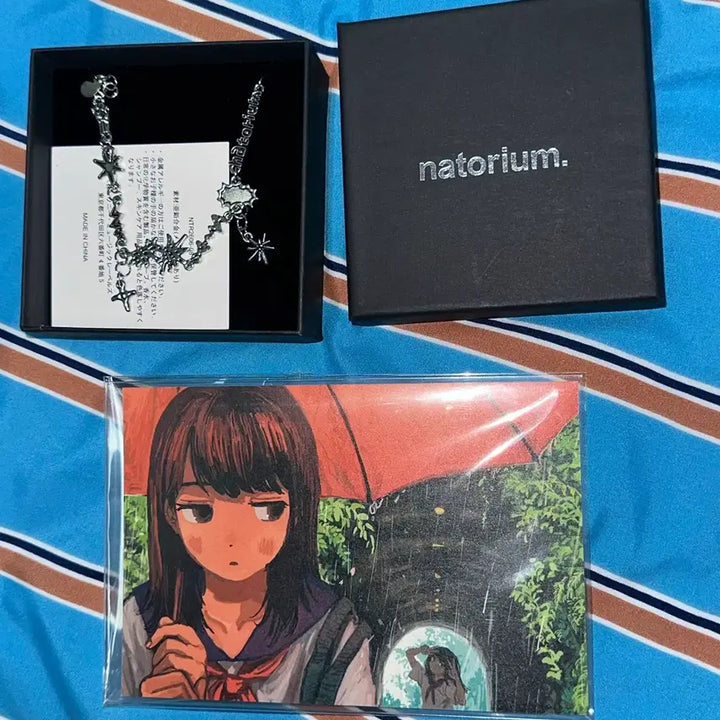 [BUNJANG] Natori Bracelet Bundle Set (Includes 2-Day Event Long Banner &amp; Niwaka Festival Postcard) / 나토리 팔찌 현물+양일 긴테+미나하무 니와카니 엽서 나토리움