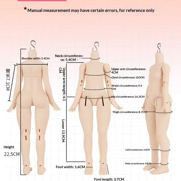 [BUNJANG] Sengmidol Sen Xiaoxian 1/6 Scale BJD Body / 센미돌 1/6 BJD 바디 Sen Xiaoxian 6관절 바디