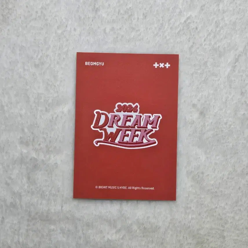 [BUNJANG] TXT Beomgyu Dream Week Special Gift Mini Photocard / 투바투 범규 드림위크 미니포카 스페셜 기프트 수빈 연준 태현 휴닝카이 txt