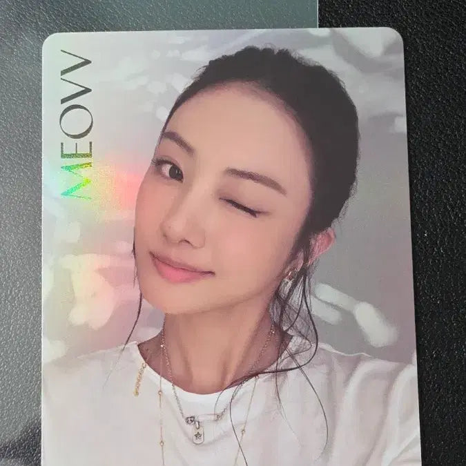 [BUNJANG] Tearica Miyaho Gawon Cream Limited Promo Card / 테레카 미야오 가원 크림 한정 프로모 카드