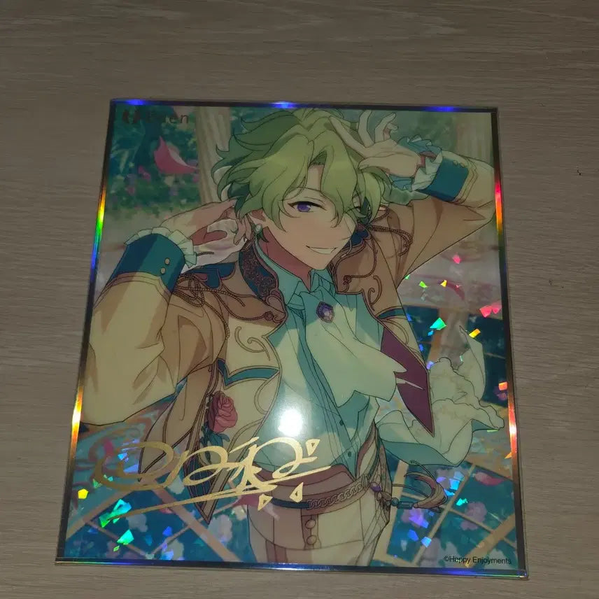 [BUNJANG] Ensemble Stars! Chara-Ani Cafe Hiyori Shindo Shikishi Board / 앙스타 중스타 히요리 색지