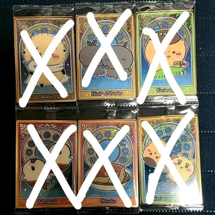 [BUNJANG] Chiikawa Mermaid Island Secret Wafer Card / 치이카와 인어섬의 비밀 웨하스 카드 인어섬 먼작귀