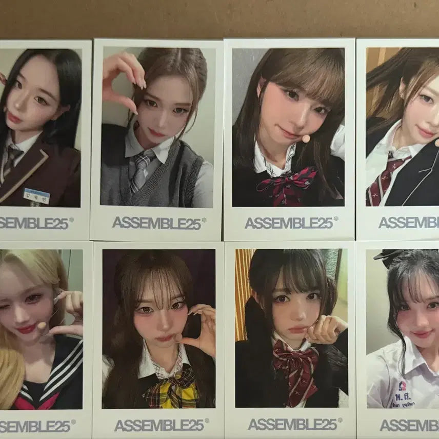 [BUNJANG] TripleS Everline School Uniform Lucky Draw Photocard Set / 트리플에스 에버라인 교복 팬싸인회 특전 포토카드 세트 판매 tripleS 미공포