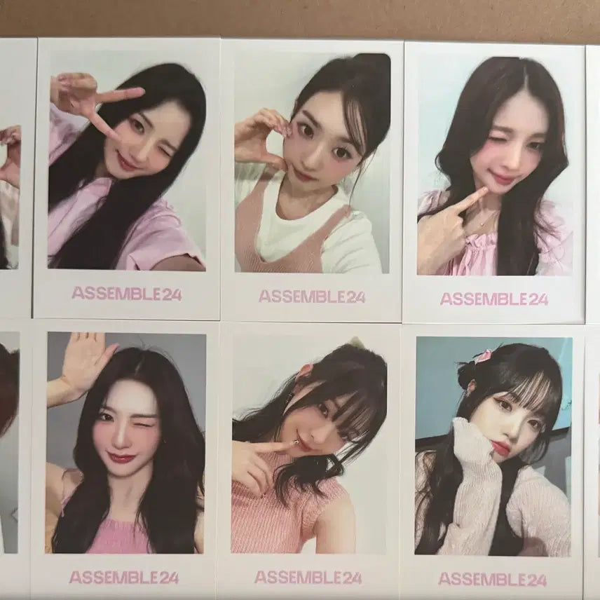 [BUNJANG] tripleS Assemble24 Fan Sign Event POB Photocard Set / 트리플에스 assemble24 팬싸인회 특전 포토카드 세트 판매 tripleS 미공포