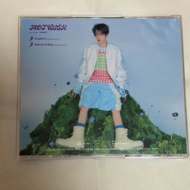 [BUNJANG] NCT WISH Sion Songbird Japan Ver. Individual Jewel Case / 띠지 O) 엔시티 위시 시온 송버드 일본반 개인반 일본 쥬얼 앨범