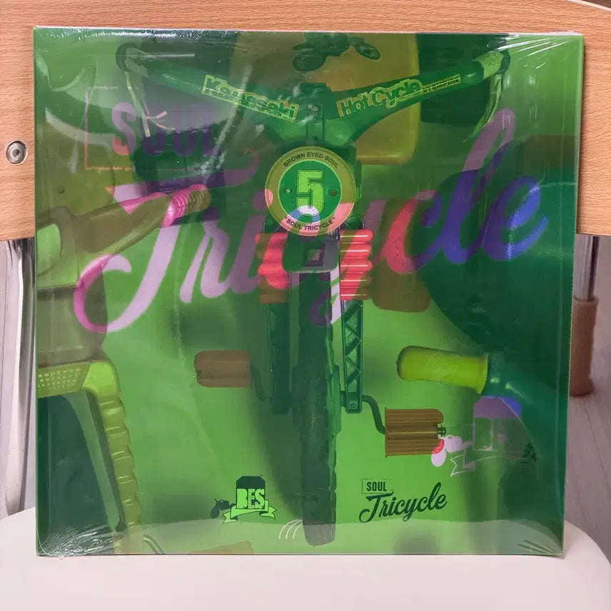 [BUNJANG] Brown Eyed Soul 5th Album Tricycle Limited Edition Blue LP / [한정판 블루LP] 브라운아이드소울 5집 Tricycle