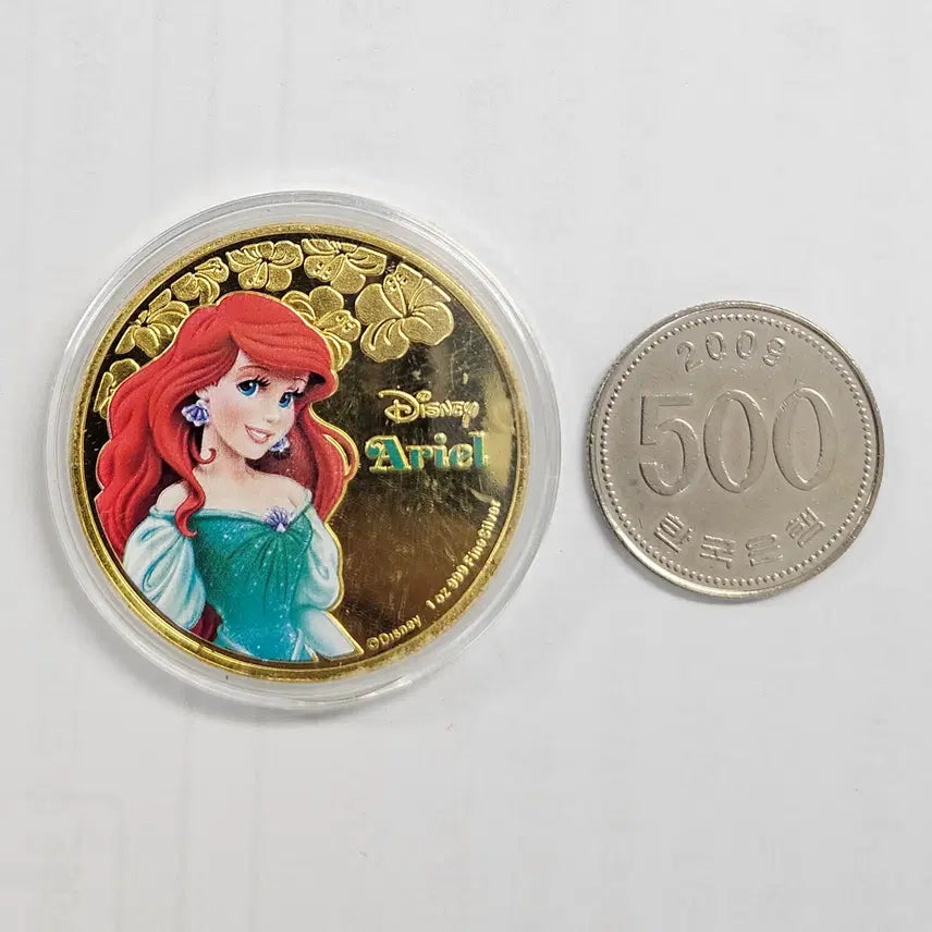 [BUNJANG] Disney Ariel Coin MW24 / 디즈니 아리엘 동전 MW24