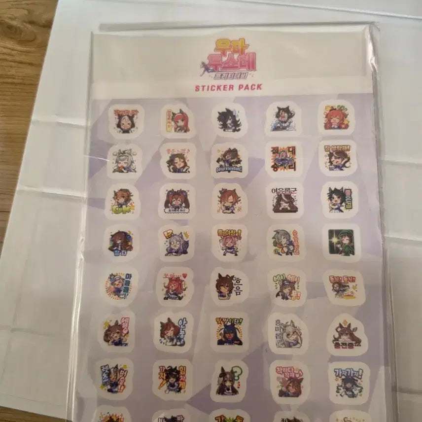 [BUNJANG] Uma Musume Pretty Derby 2024 Limited Edition Desk Calendar / 우마무스메 프리티더비 2024 한정 달력