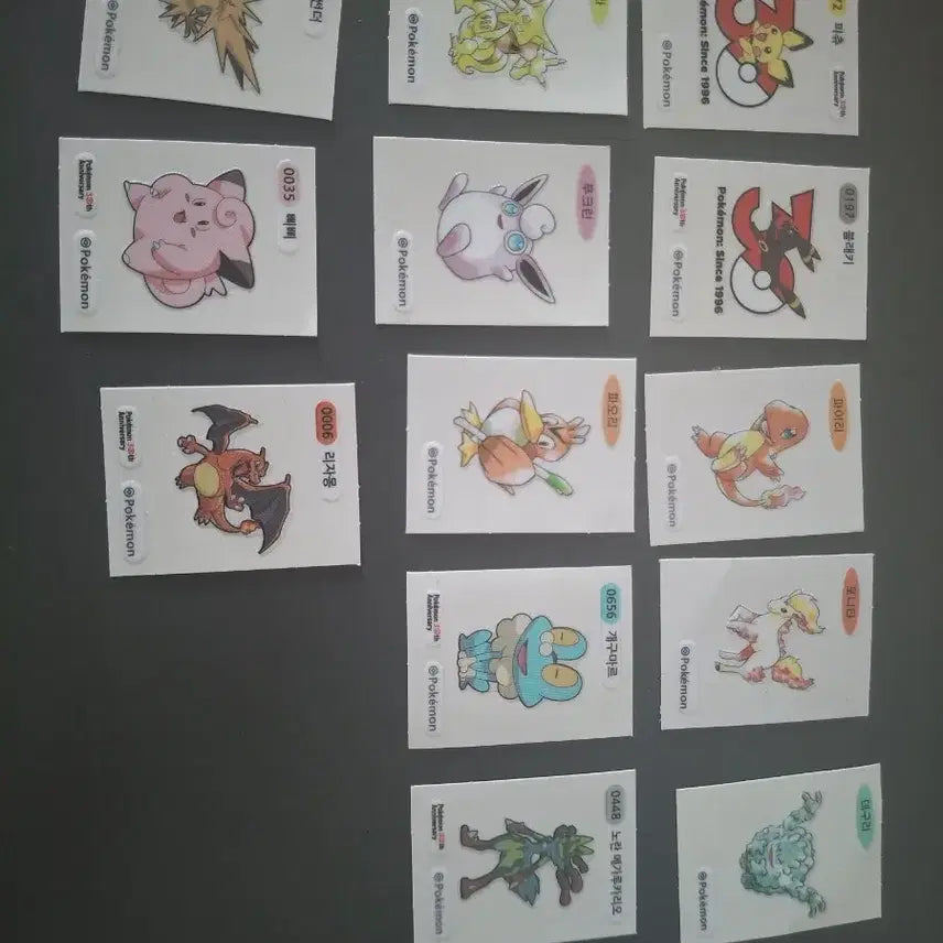 [BUNJANG] Pokemon Stickers / 포켓몬 띠부씰