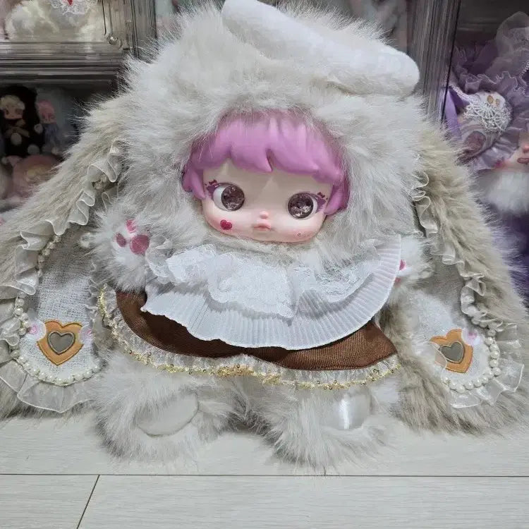 [BUNJANG] Mekoko Rabbit Ear Plush Doll / 미코코