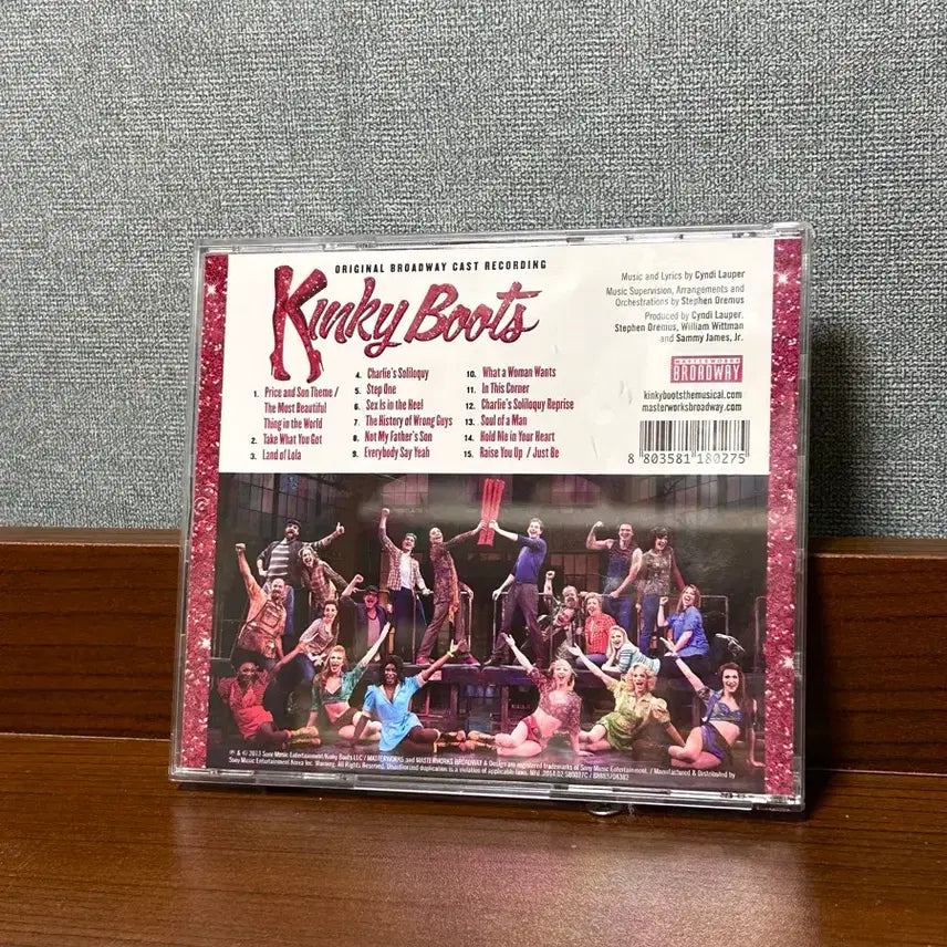 [BUNJANG] Kinky Boots Original Broadway Cast Recording CD / 킹키부츠 오리지널 브로드웨이 캐스트 레코딩 중고CD