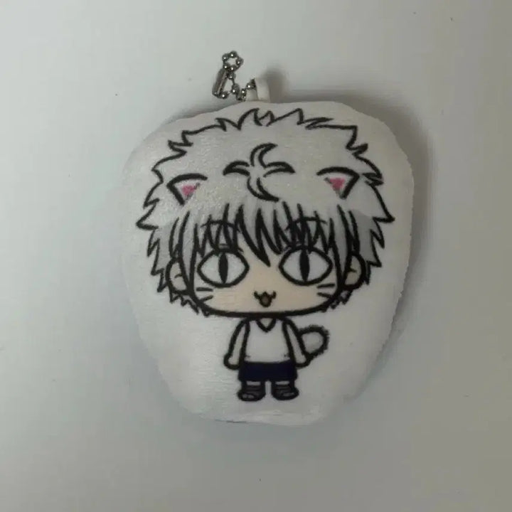 [BUNJANG] Hunter x Hunter Killua Cushion Keyring Plush Doll / 헌터헌터 머핀님 키르아 쿠션키링 인형 누이 통판