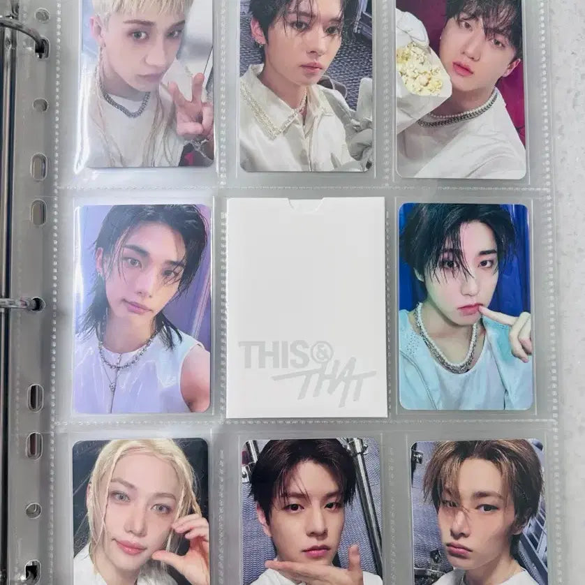 [BUNJANG] Stray Kids SKZ-REPLAY LP Version Photocard Bundle Set / 스키즈 디스앤댓 LP버전 포카 일괄양도