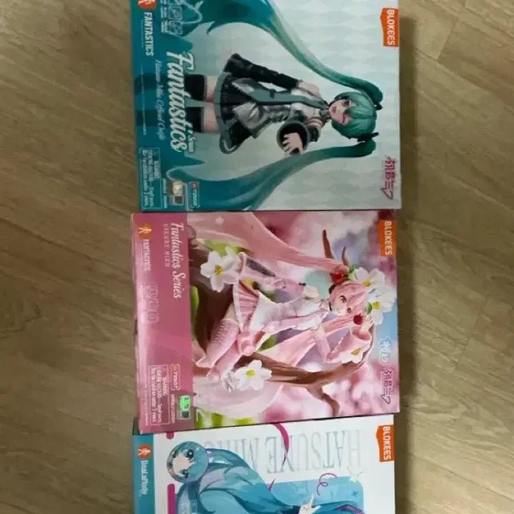 [BUNJANG] Bloquis Hatsune Miku Figure Set (3 Types) / 블로키스 하츠네 미쿠 피규어 3종