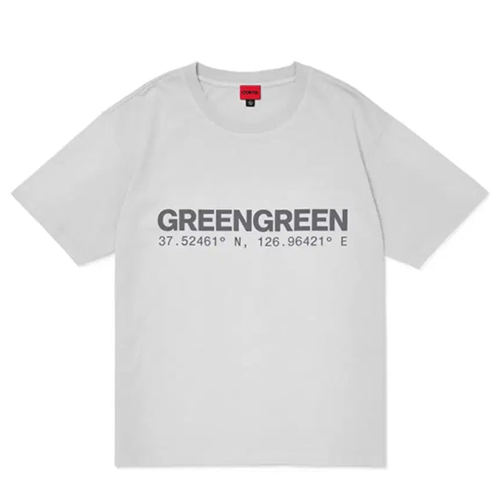 [BUNJANG] Cortis Greengreen T-Shirt Gray L / 코르티스 그린그린 티셔츠 반팔티 그레이 L