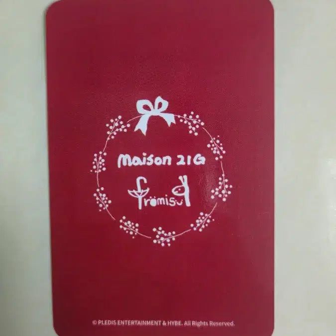 [BUNJANG] fromis_9 Jiheon Maison 21g Photocard / 프로미스나인 메종 21g 백지헌 포카 포토카드