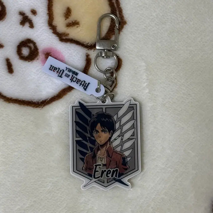 [BUNJANG] Attack on Titan Eren Yeager Frank Burger Collaboration Blanket / 진격거 진격의 거인 프랭크버거 조사병단 망토 담요