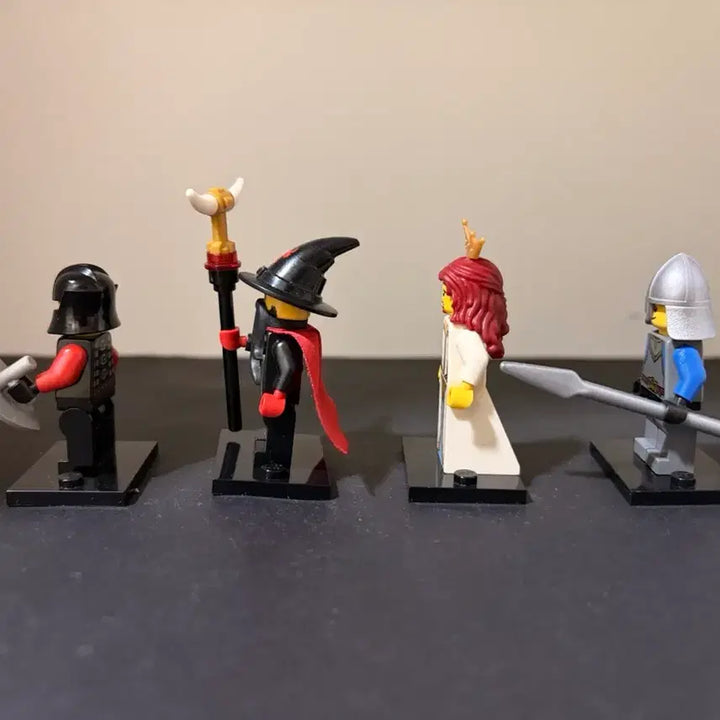 [BUNJANG] Lego Castle Minifigures 4 Types (Dragon Wizard, Dragon Knight, Lion Knight, Princess) / 레고 캐슬 미니피겨 4종(드래곤 마법사, 드래곤 기사, 사자 기사, 공주)
