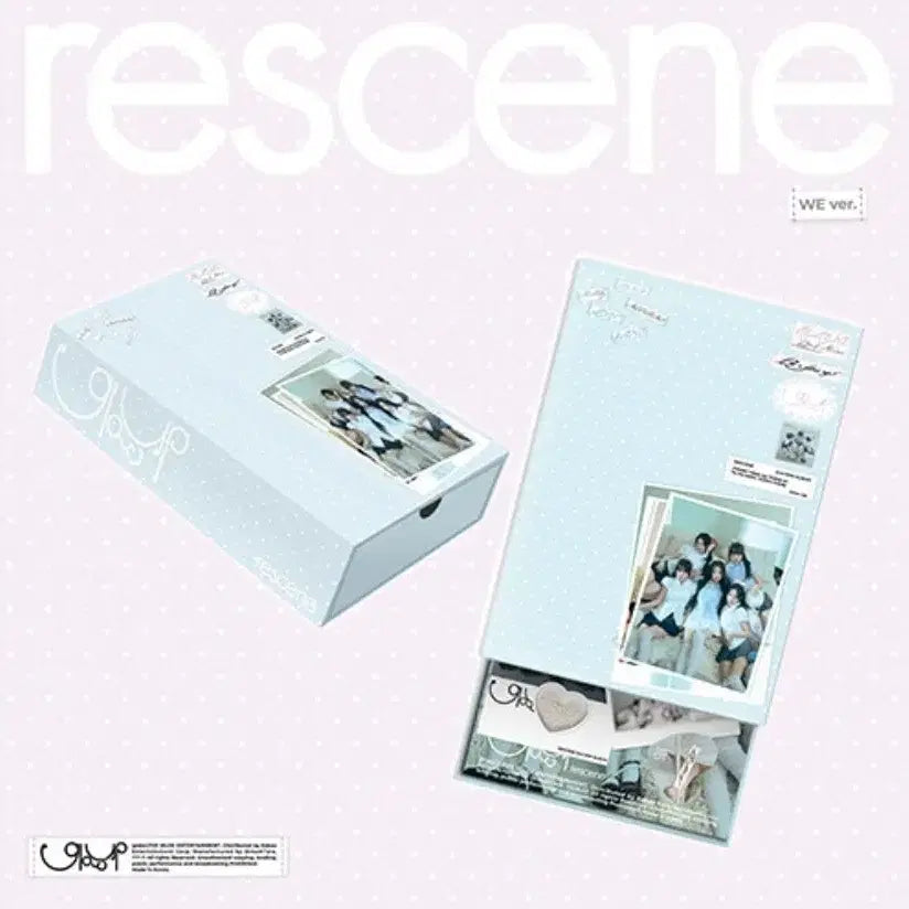 [BUNJANG] RESCENE Mini 2nd Album Glow Up WE VER. Sealed CD / 리센느 글로우업 Glow Up WE VER 미개봉 CD
