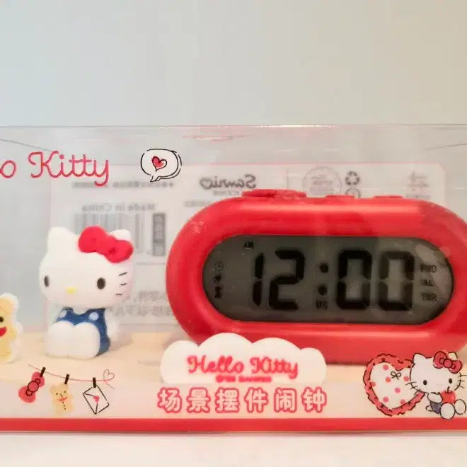 [BUNJANG] Hello Kitty Digital Desk Clock / 헬로키티 디지털 탁상 시계 새상품