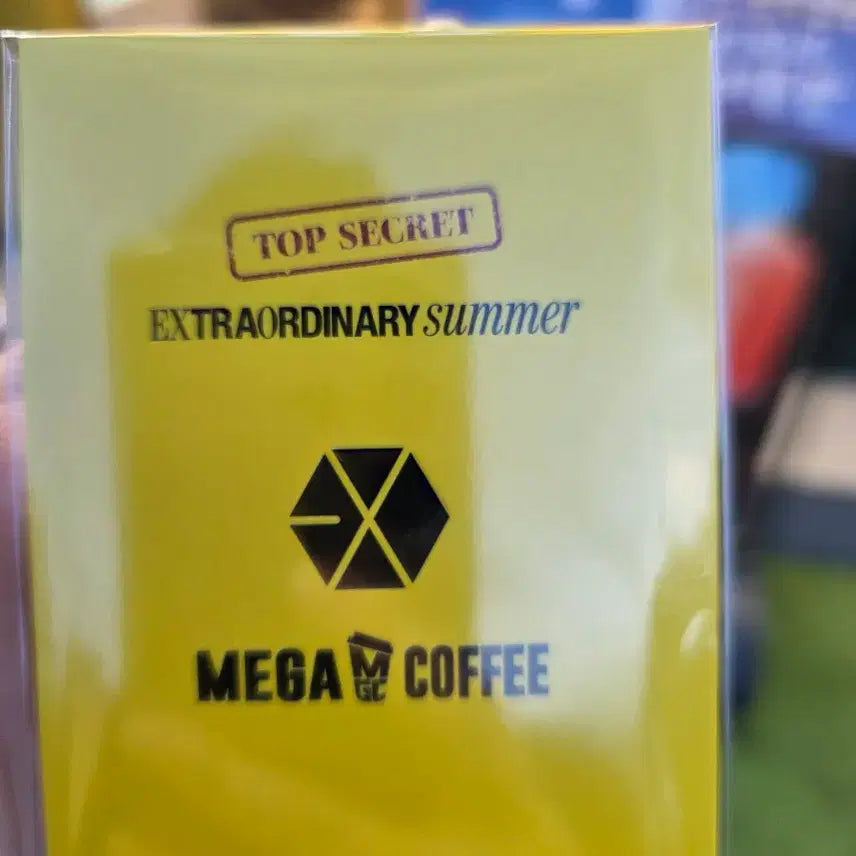 [BUNJANG] EXO Mega Coffee Photocard Set (Sealed) / [세트 미개봉]EXO 엑소 메가커피 포토카드
