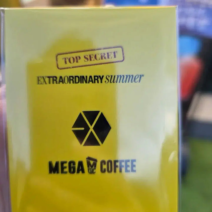 [BUNJANG] EXO Mega Coffee Photocard Set (Sealed) / [세트 미개봉]EXO 엑소 메가커피 포토카드
