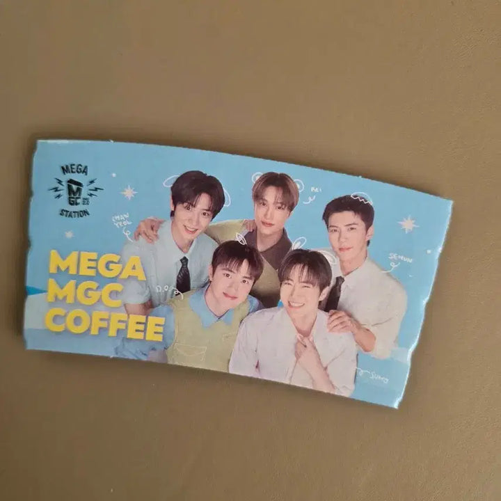 [BUNJANG] EXO Mega Coffee Photocard Set (Sealed) / [세트 미개봉]EXO 엑소 메가커피 포토카드