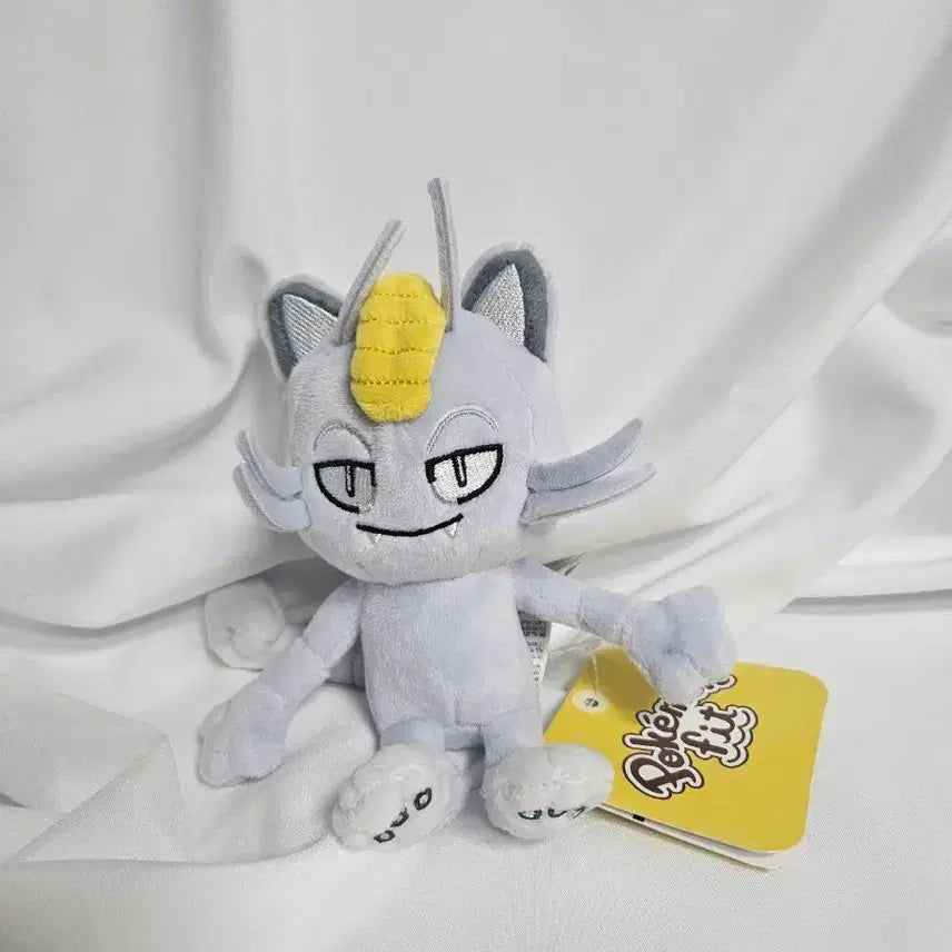 [BUNJANG] Pokemon Center Alola Meowth Fit Plush Doll / 포켓몬센터 포켓몬 fit 알로라 나옹 인형