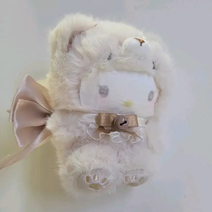 [BUNJANG] Sanrio Hello Kitty Fox Island Mascot Keyring (New) / 반택포 미니소 산리오 폭스 아일랜드 마스코트 헬로키티 키링 키티 인형
