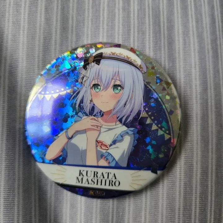 [BUNJANG] BanG Dream! 10th Anniversary Mashiro Kasei Can Badge / 뱅드림 10주년 마시로 캔뱃지