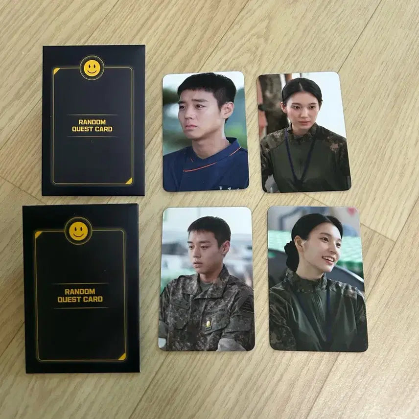 [BUNJANG] Park Ji Hoon Jeonseol Card Random Quest Card Photocard / 박지훈 취사병 전설이 되다 랜덤 퀘스트카드 포카