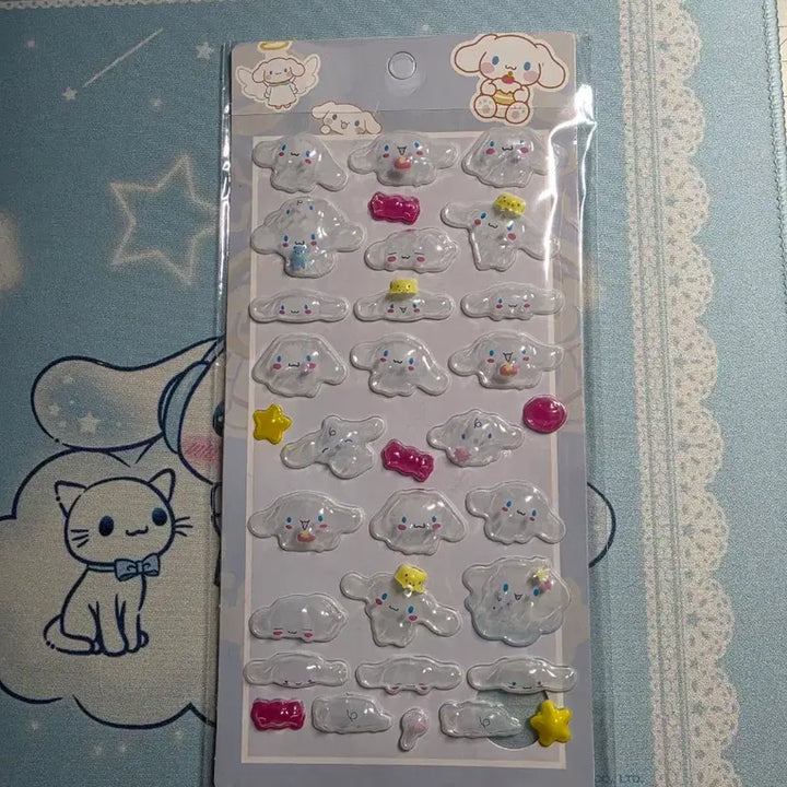 [BUNJANG] Sanrio Bonbon Sticker 3D Cinnamoroll / 산리오 봉봉 스티커 입체스티커 3d스티커 시나모롤